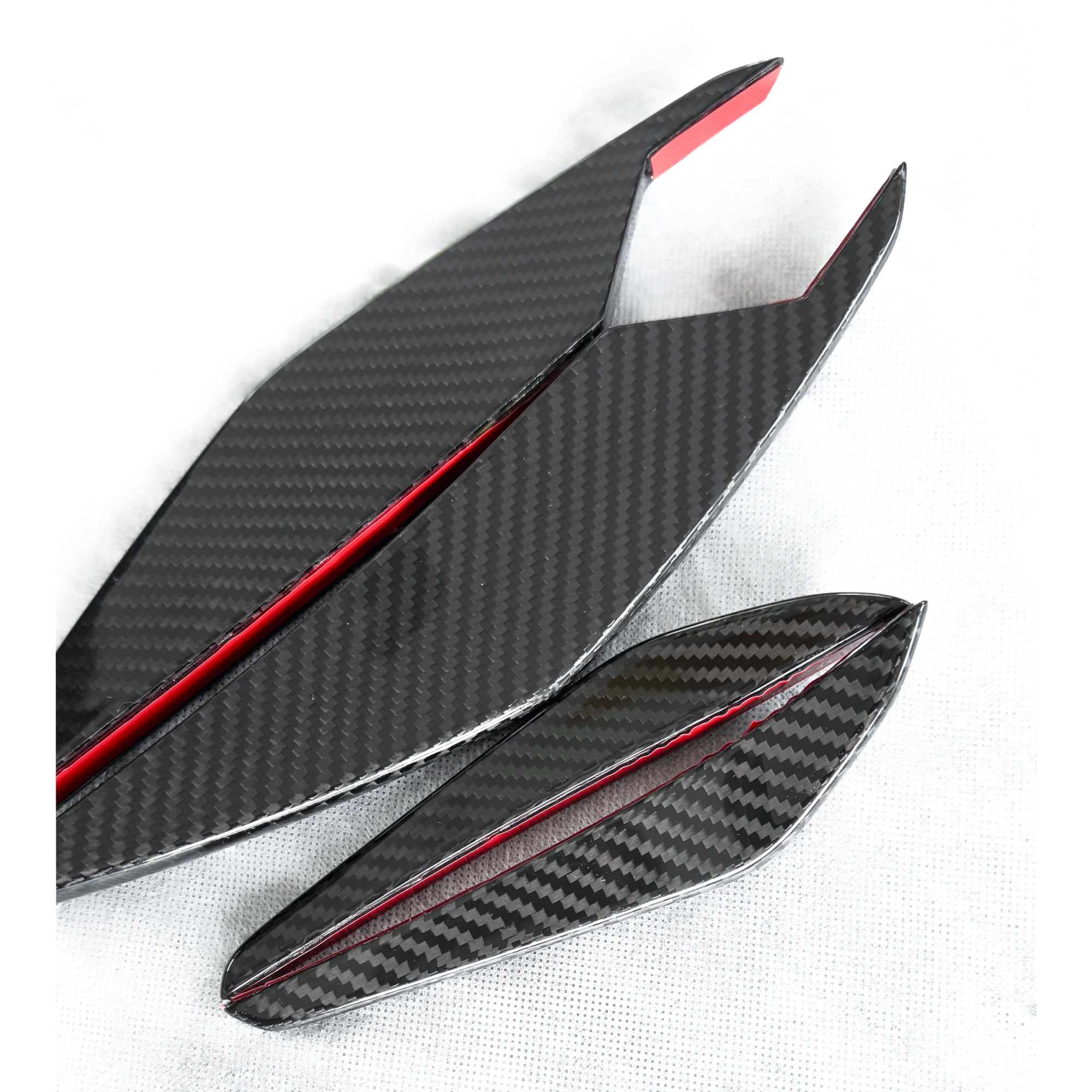 Dry Carbon Front Canards für BMW M3 / M4 G80 G81 G82 G83 mit Teiletypgenehmigung (TTG)   Max Carbon