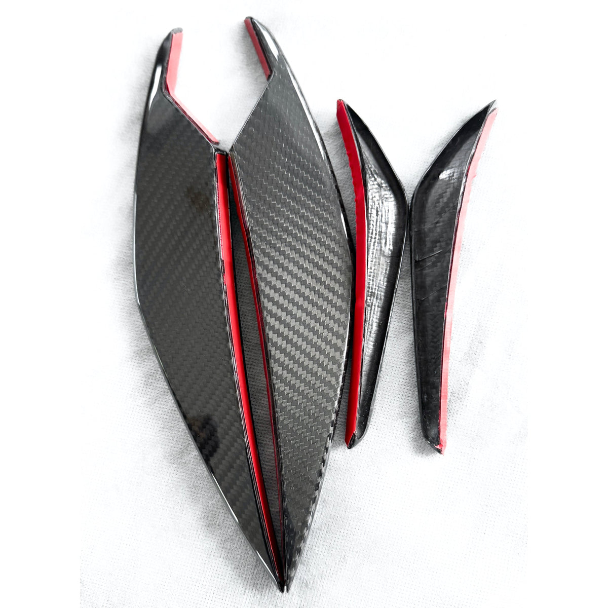 Dry Carbon Front Canards für BMW M3 / M4 G80 G81 G82 G83 mit Teiletypgenehmigung (TTG)   Max Carbon