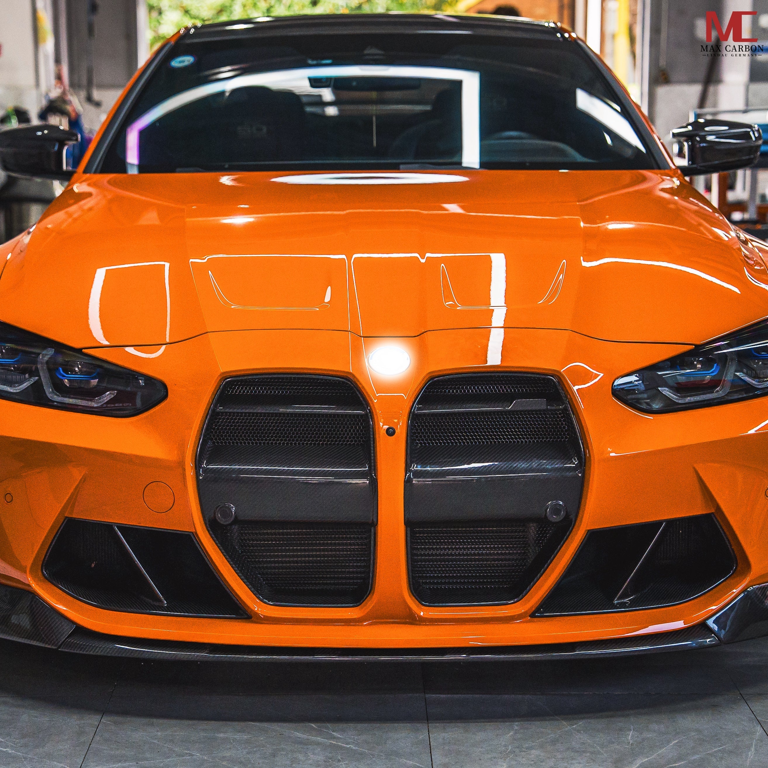 Dry Carbon Kühlergrill Nieren für BMW M3 G80 G81 M4 G82 G83   Max Carbon