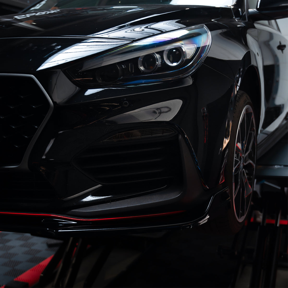 NTECHNIKS Tönungsfolie Tagfahrlicht für Hyundai I30N  Blackline FLOW DOWN®