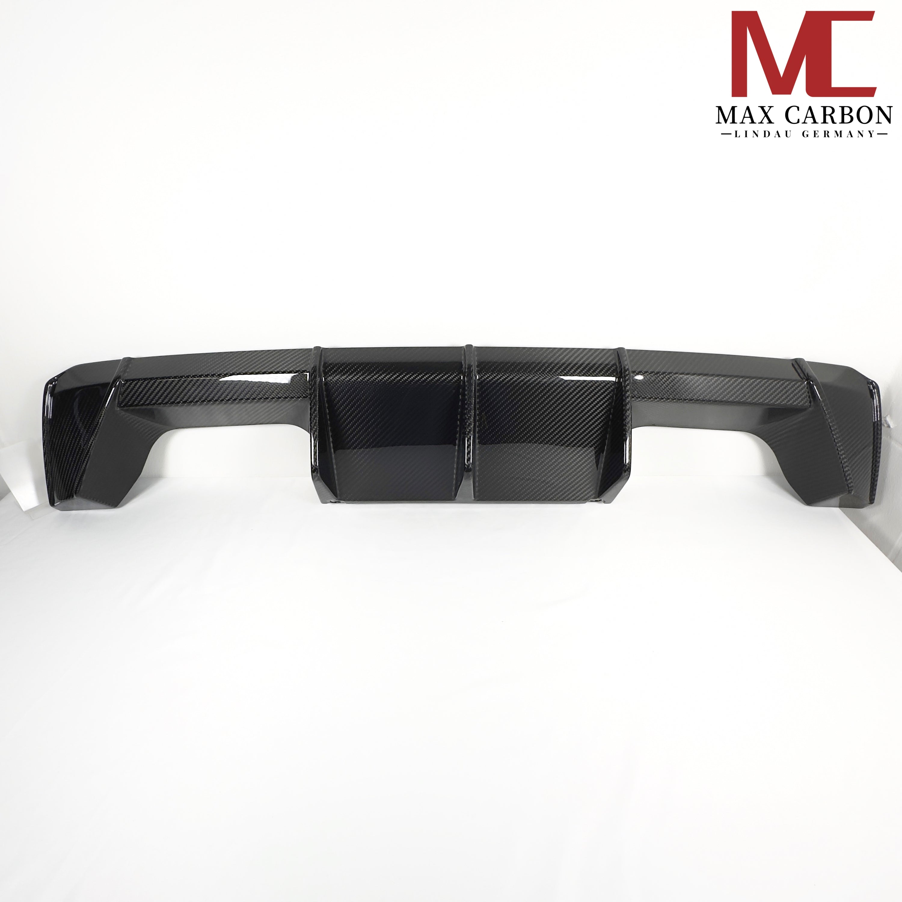 Dry Carbon Heckdiffusor "Performance Style" für BMW M3 G80 G81 / M4 G82 G83 mit Teiletypgenehmigung (TTG)   Max Carbon