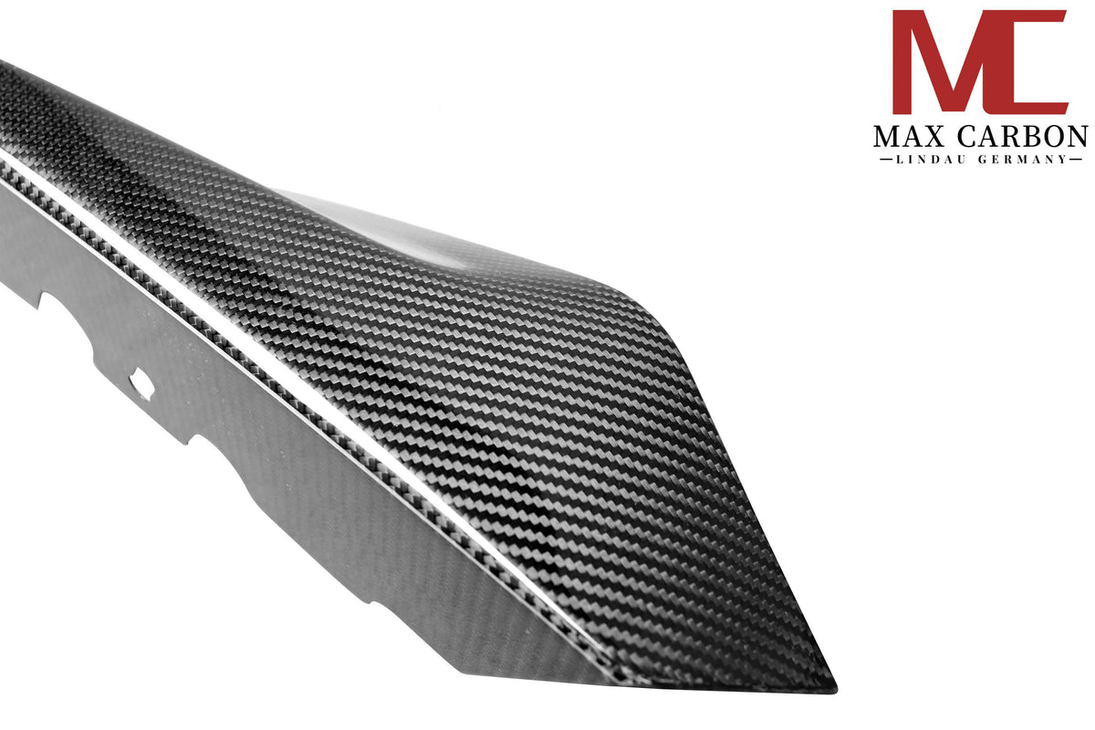 Dry Carbon Frontlippe für BMW M3 G80 G81 / M4 G82 G83 mit Teiletypgenehmigung (TTG)   Max Carbon