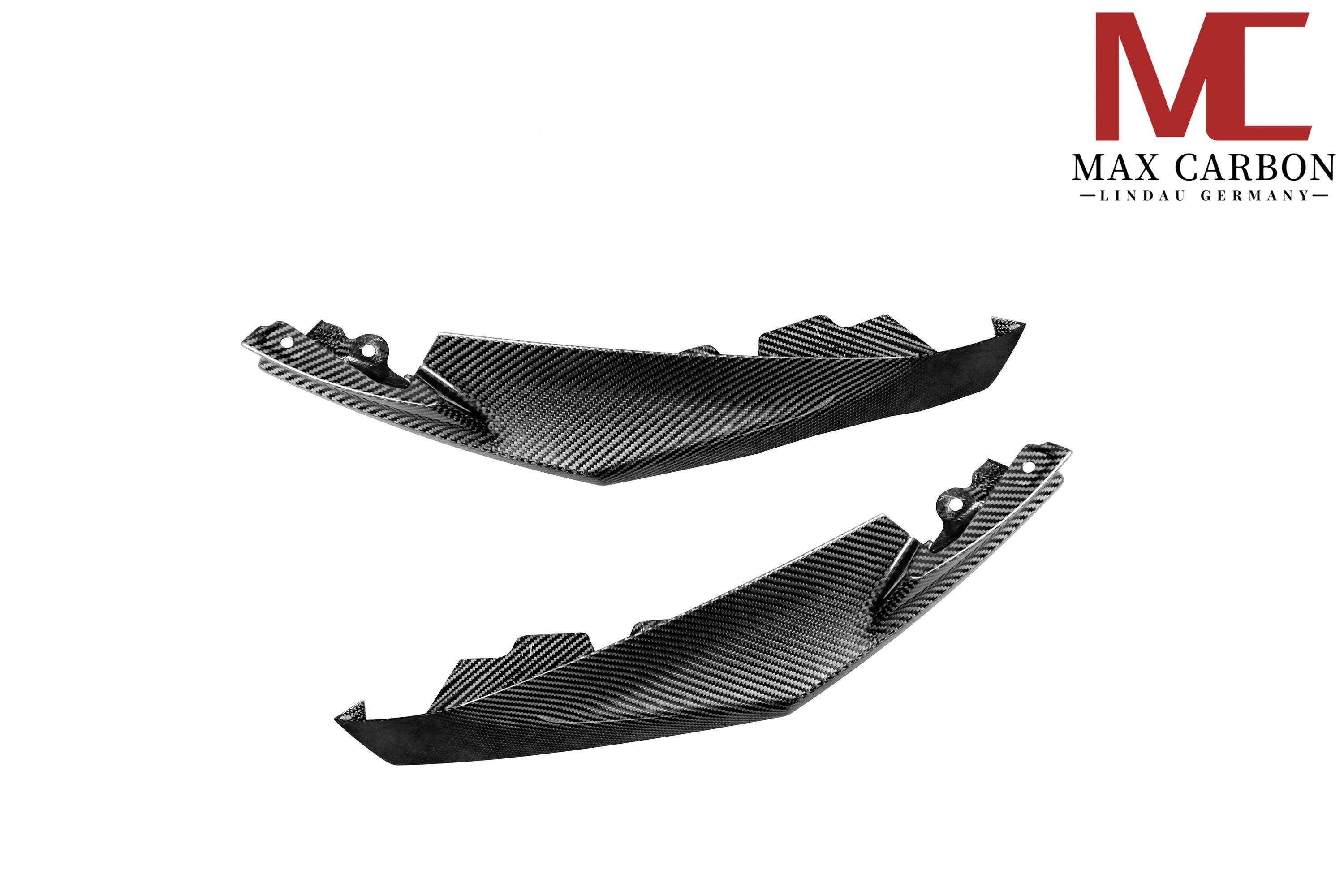 Dry Carbon Frontlippe für BMW M3 G80 G81 / M4 G82 G83 mit Teiletypgenehmigung (TTG)   Max Carbon