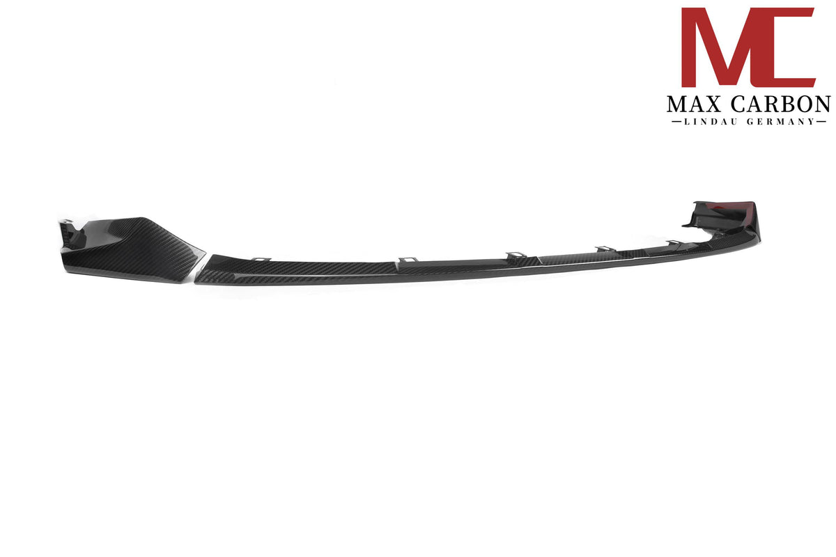 Dry Carbon Frontlippe für BMW M3 G80 G81 / M4 G82 G83 mit Teiletypgenehmigung (TTG)   Max Carbon