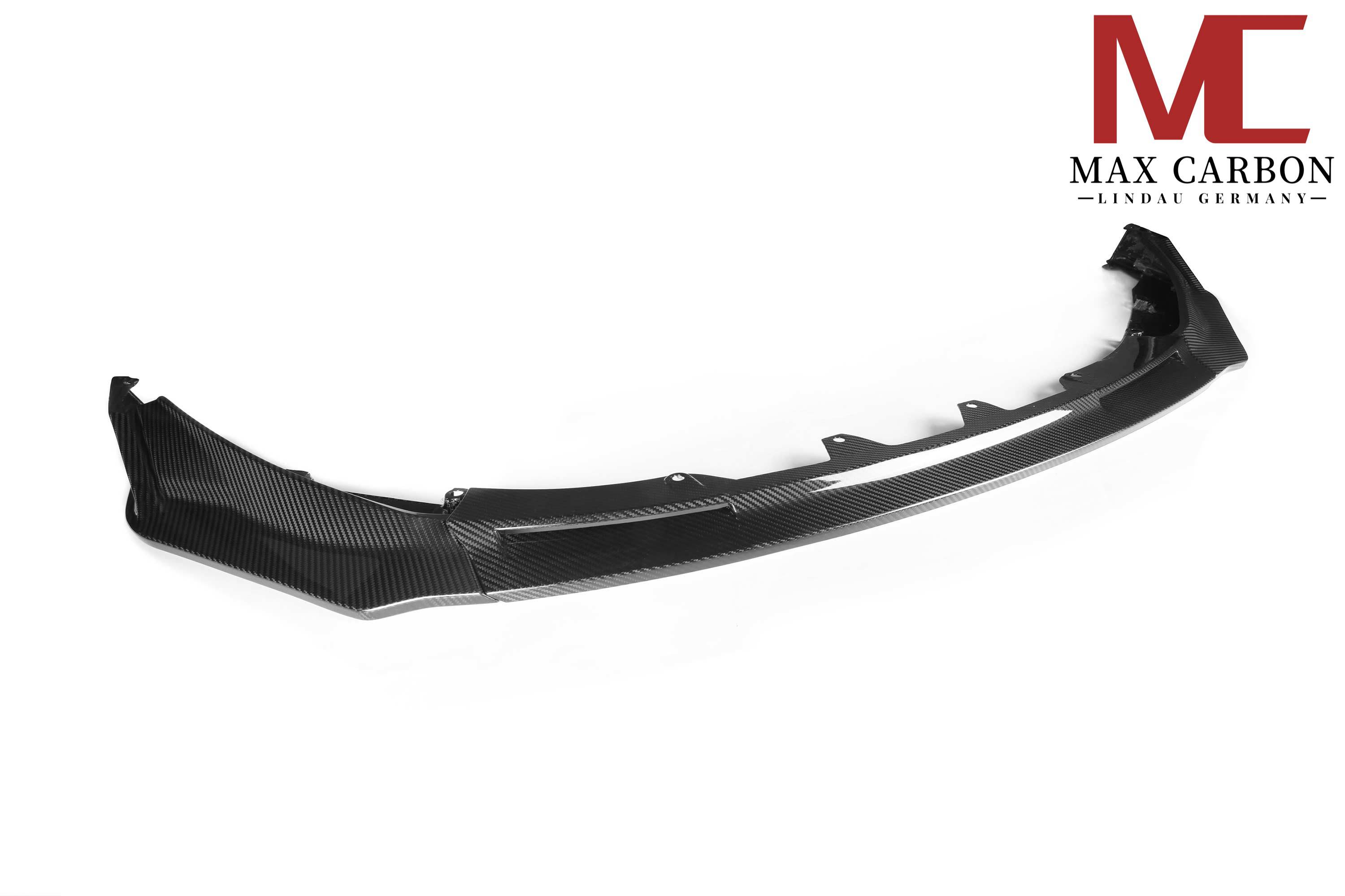 Dry Carbon Frontlippe für BMW M3 G80 G81 / M4 G82 G83 mit Teiletypgenehmigung (TTG)   Max Carbon