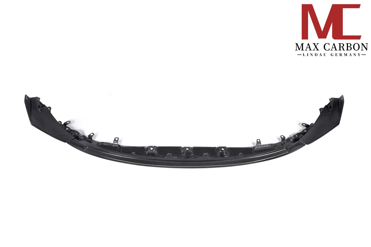 Dry Carbon Frontlippe für BMW M3 G80 G81 / M4 G82 G83 mit Teiletypgenehmigung (TTG)   Max Carbon