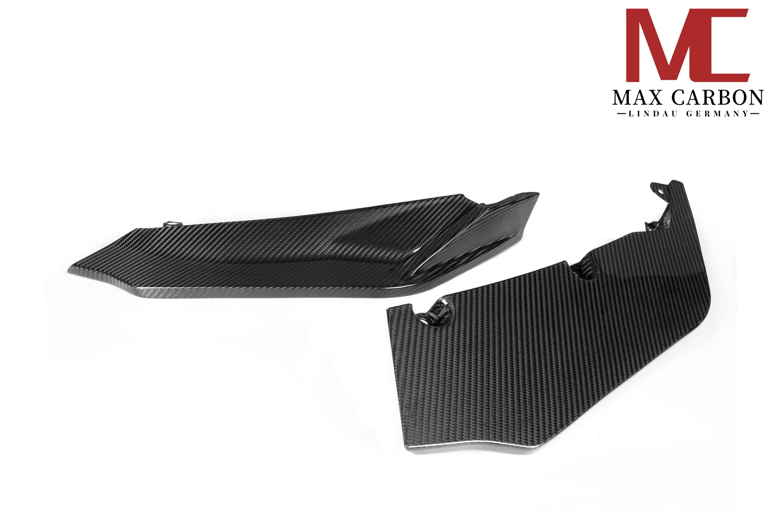 Dry Carbon Frontlippe für BMW M3 G80 G81 / M4 G82 G83 mit Teiletypgenehmigung (TTG)   Max Carbon