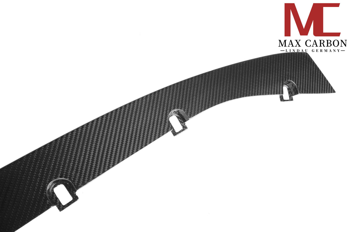 Dry Carbon Frontlippe für BMW M3 G80 G81 / M4 G82 G83 mit Teiletypgenehmigung (TTG)   Max Carbon