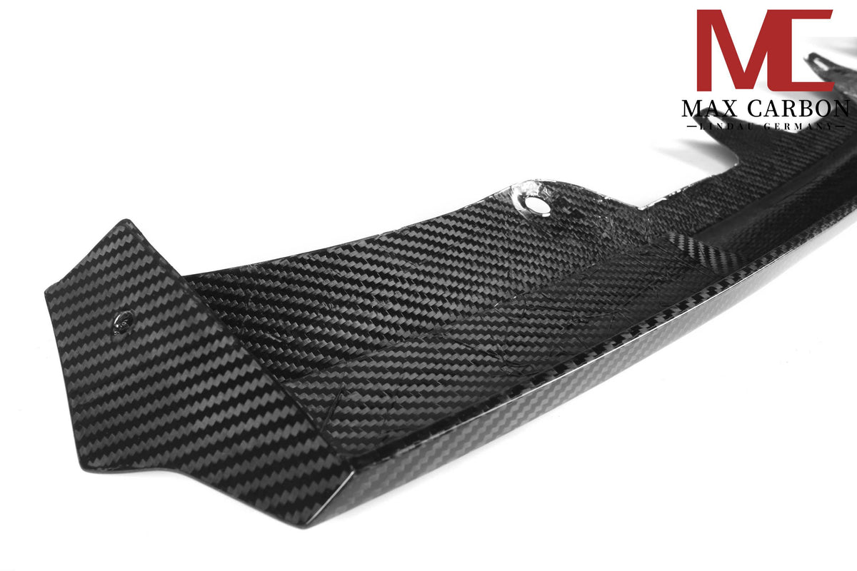 Dry Carbon Frontlippe für BMW M3 G80 G81 / M4 G82 G83 mit Teiletypgenehmigung (TTG)   Max Carbon