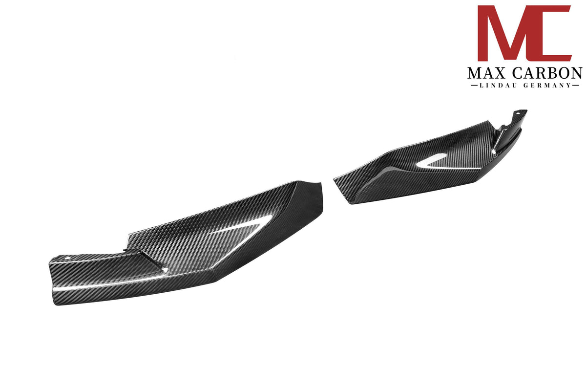 Dry Carbon Frontlippe für BMW M3 G80 G81 / M4 G82 G83 mit Teiletypgenehmigung (TTG)   Max Carbon