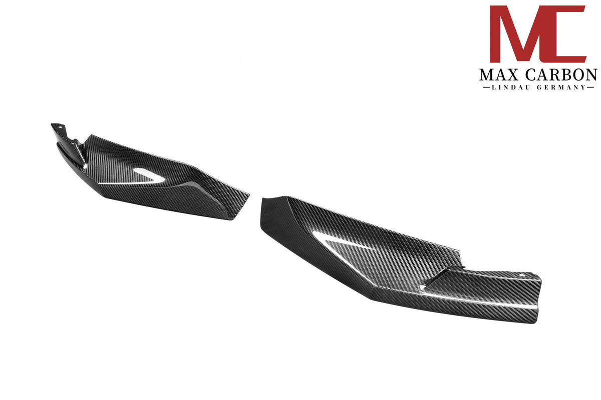 Dry Carbon Frontlippe für BMW M3 G80 G81 / M4 G82 G83 mit Teiletypgenehmigung (TTG)   Max Carbon