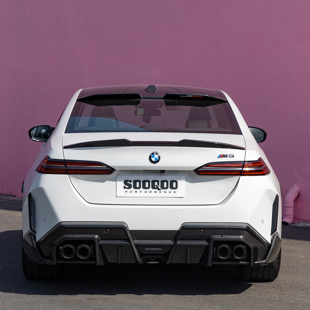 Heckdiffusor SQ-B Style passend für BMW M5 G90 & G99   Sooqoo