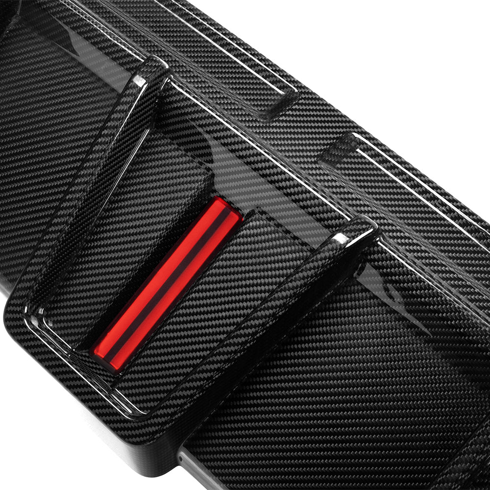 Heckdiffusor mit LED Bremslicht passend für BMW X6M F96   Sooqoo