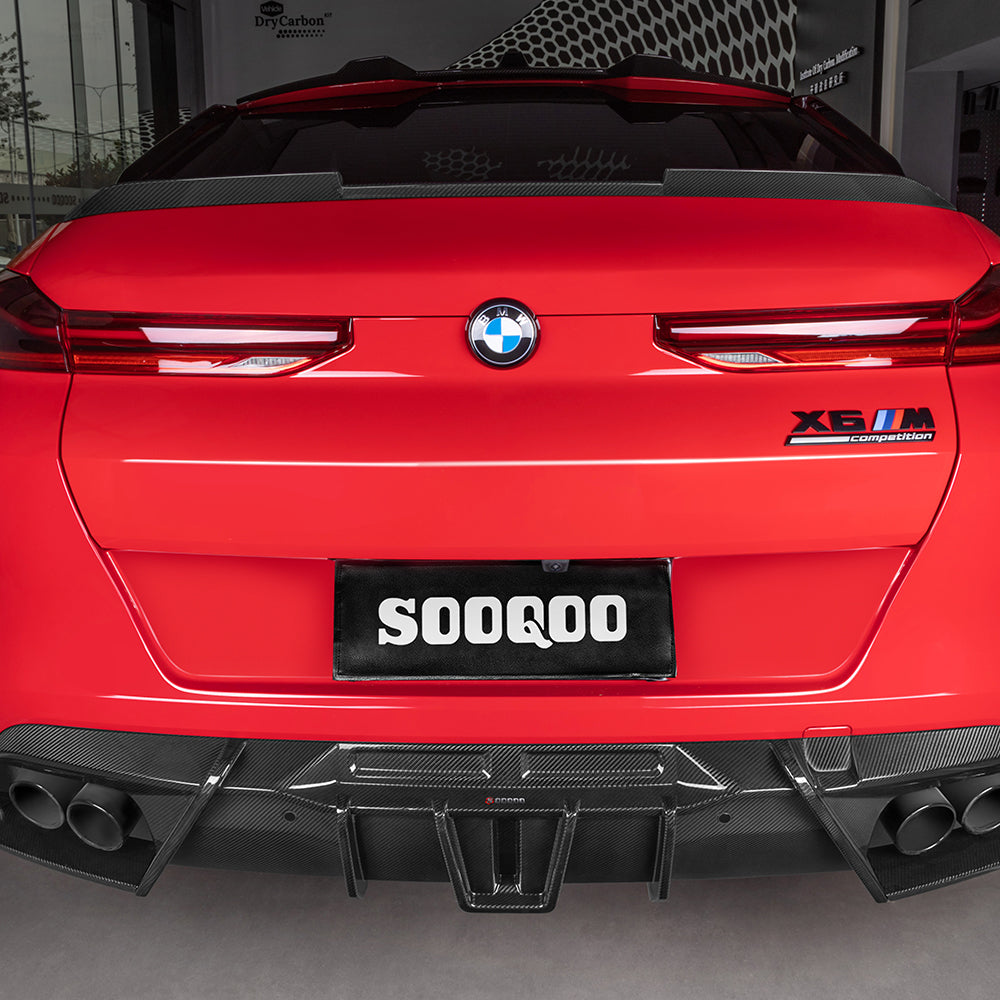 Heckdiffusor passend für BMW X6M F96   Sooqoo