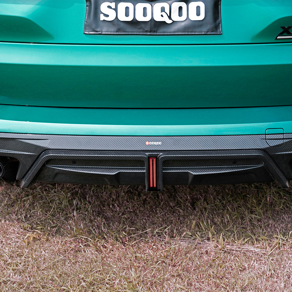 Heckdiffusor mit Bremslicht passend für BMW X5M F95 LCI   Sooqoo
