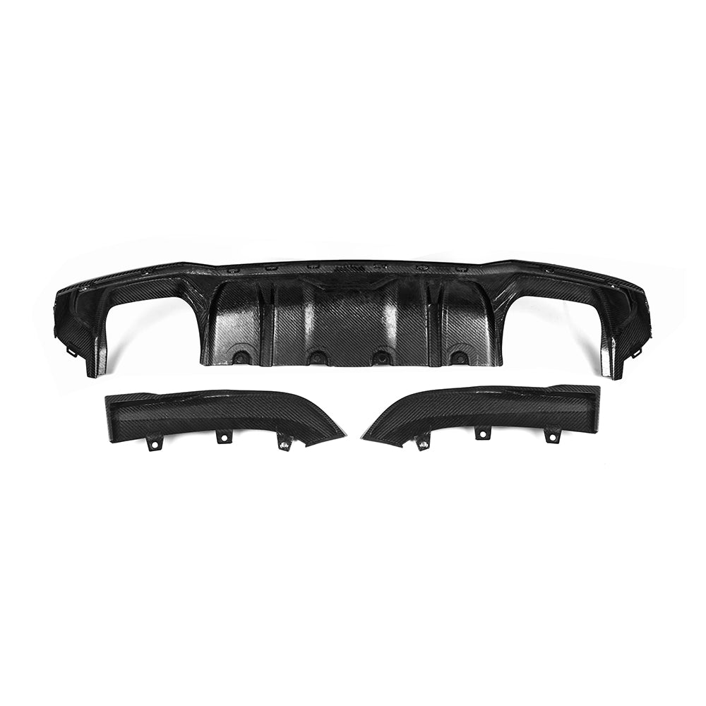 Heckdiffusor SQ-Style passend für BMW 4er G22 G23   Sooqoo