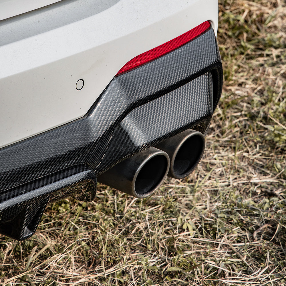 Heckdiffusor SQ-Style passend für BMW 4er G22 G23   Sooqoo