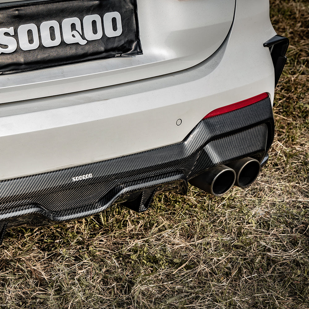 Heckdiffusor SQ-Style passend für BMW 4er G22 G23   Sooqoo