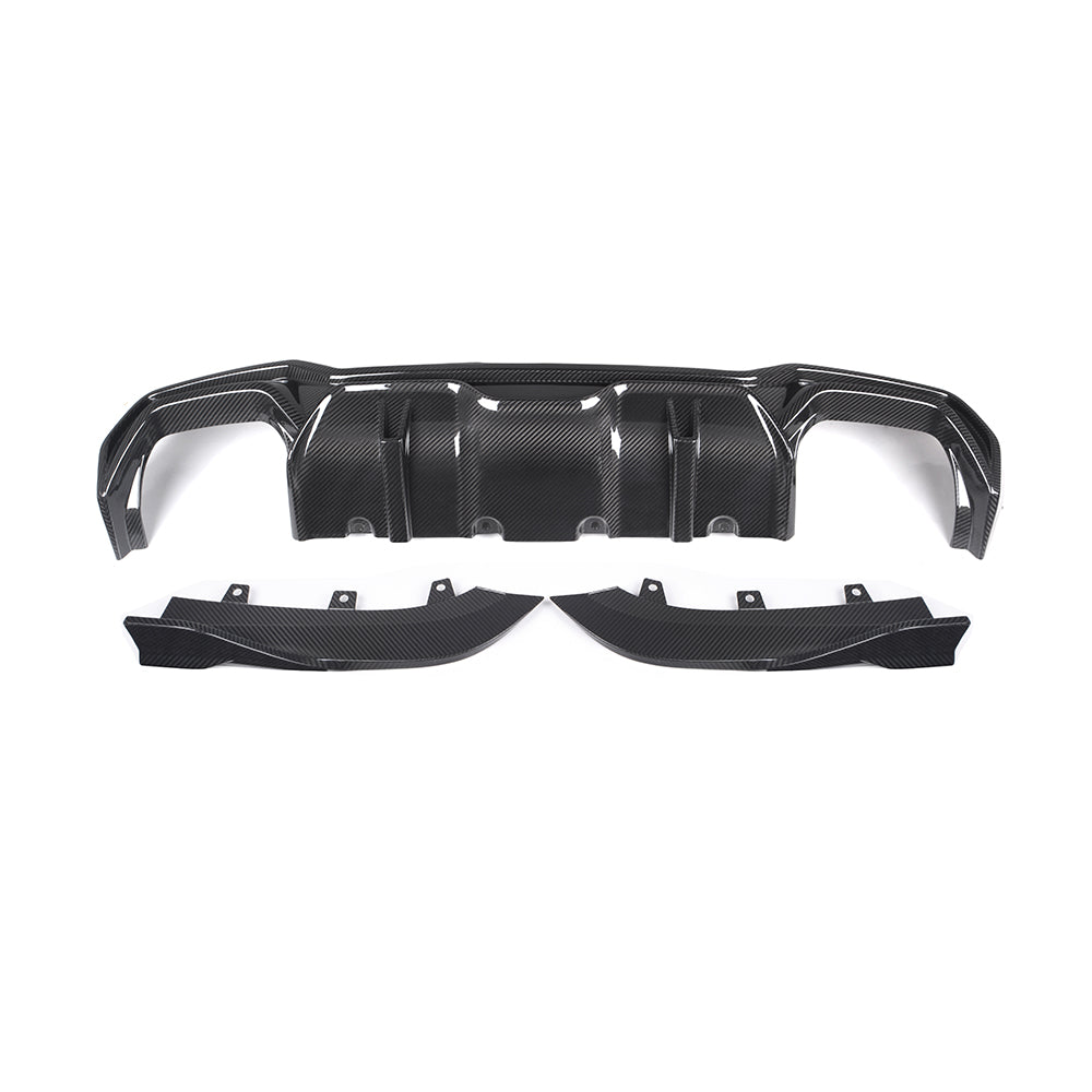 Heckdiffusor SQ-Style passend für BMW 4er G22 G23   Sooqoo