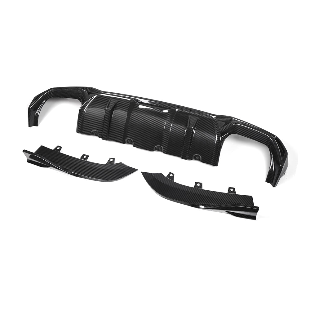 Heckdiffusor SQ-Style passend für BMW 4er G22 G23   Sooqoo