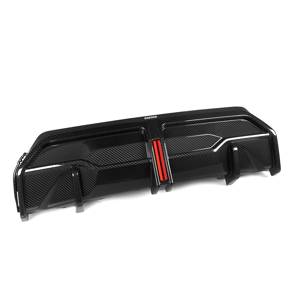 Heckdiffusor mit Bremslicht passend für BMW 2er G42   Sooqoo