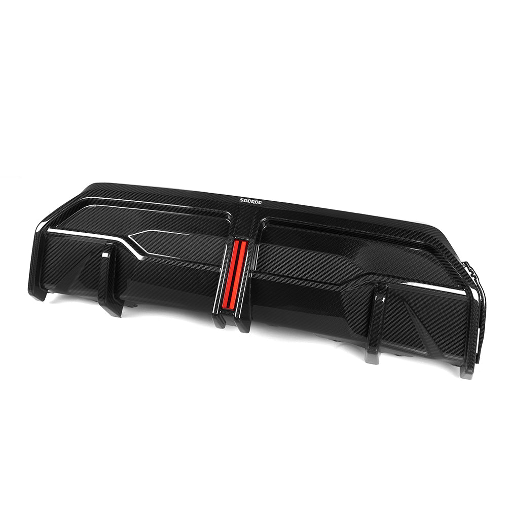 Heckdiffusor mit Bremslicht passend für BMW 2er G42   Sooqoo