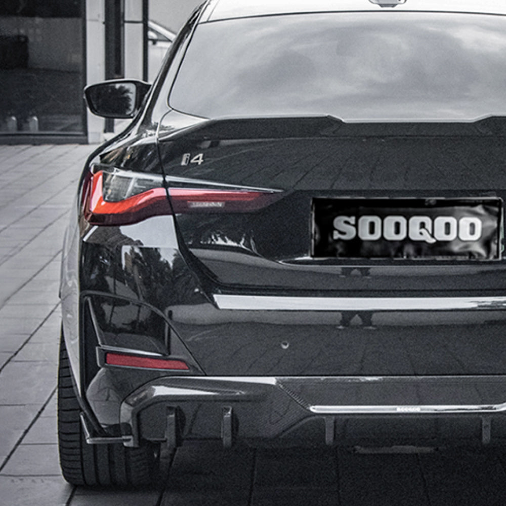 Heckdiffusor 3-teilig passend für BMW i4 G26 Elektroauto   Sooqoo