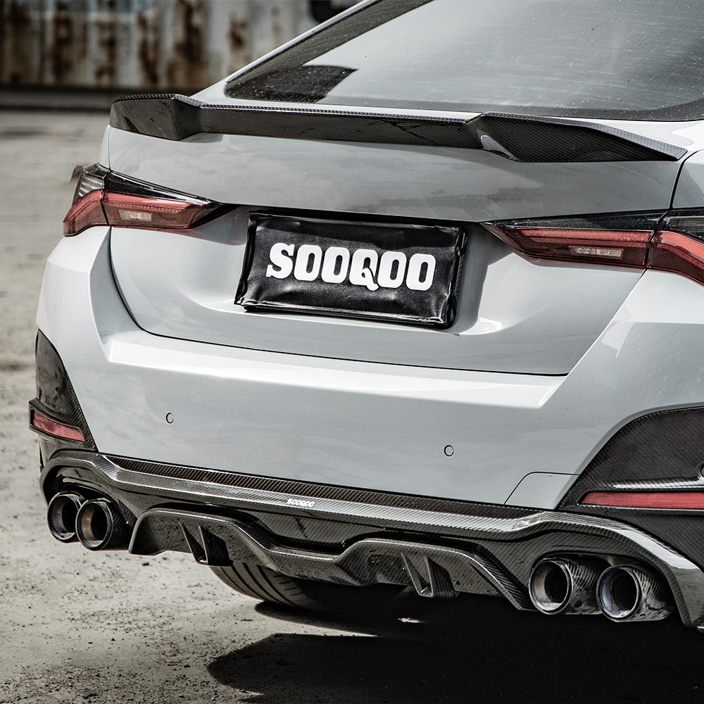Heckdiffusor + Winglets passend für BMW 4er G26   Sooqoo