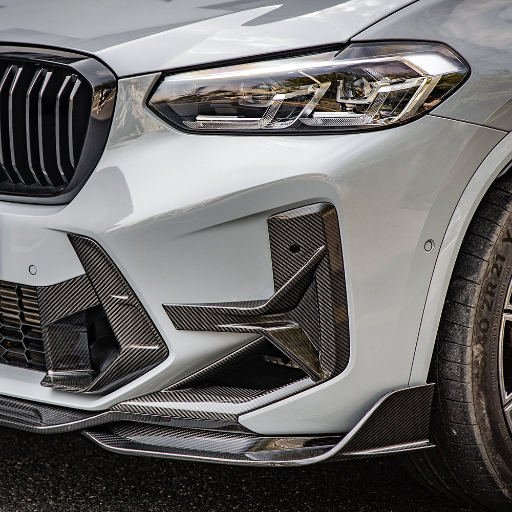 Front Canards passend für BMW X3M (F97) X4M (F98) LCI   Sooqoo