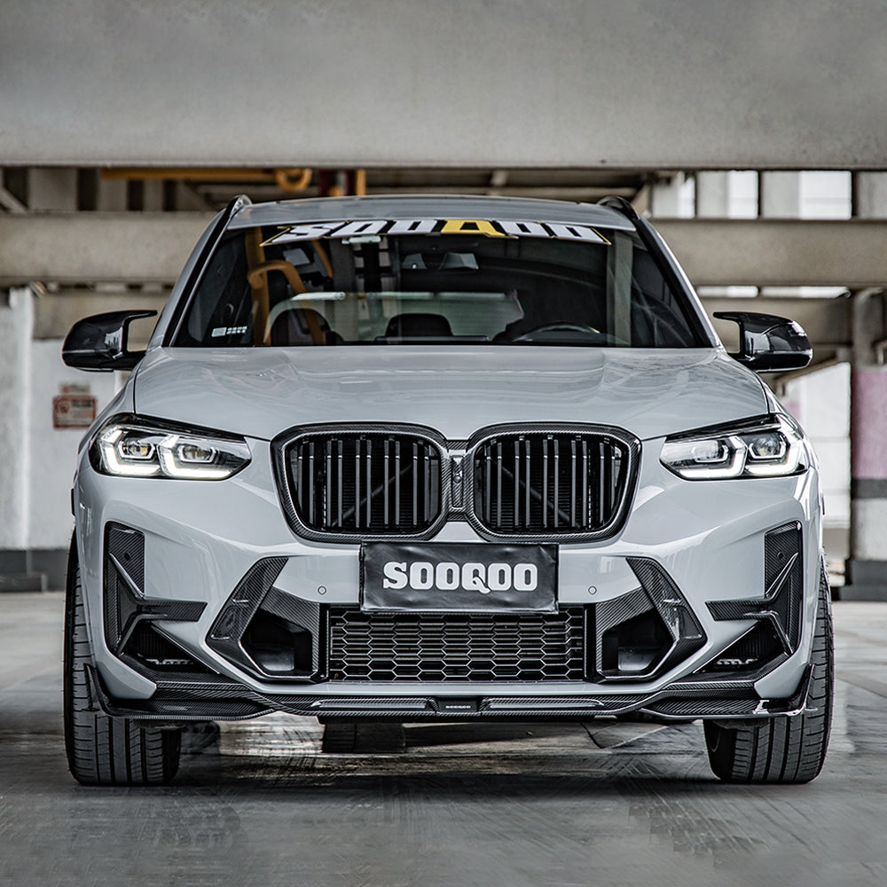 Front Canards passend für BMW X3M (F97) X4M (F98) LCI   Sooqoo