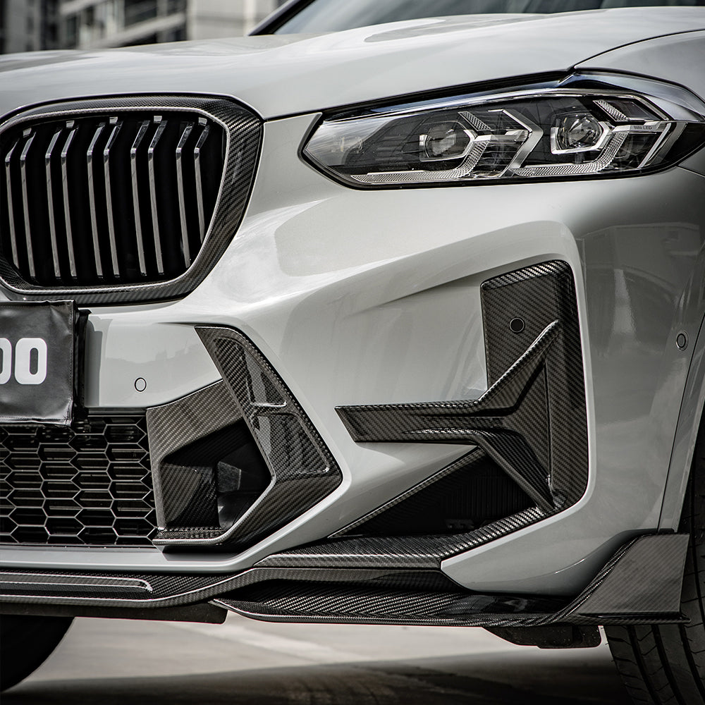 Front Canards passend für BMW X3M (F97) X4M (F98) LCI   Sooqoo