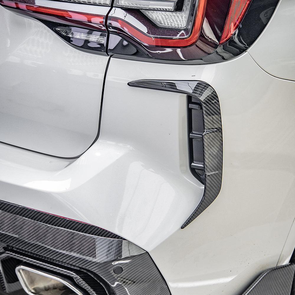 Heck Lufteinlässe "SQ-Style" passend für BMW X3 G01 LCI & X4 G02 LCI   Sooqoo
