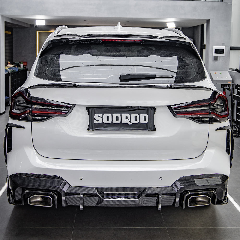 Heck Lufteinlässe "SQ-Style" passend für BMW X3 G01 LCI & X4 G02 LCI   Sooqoo