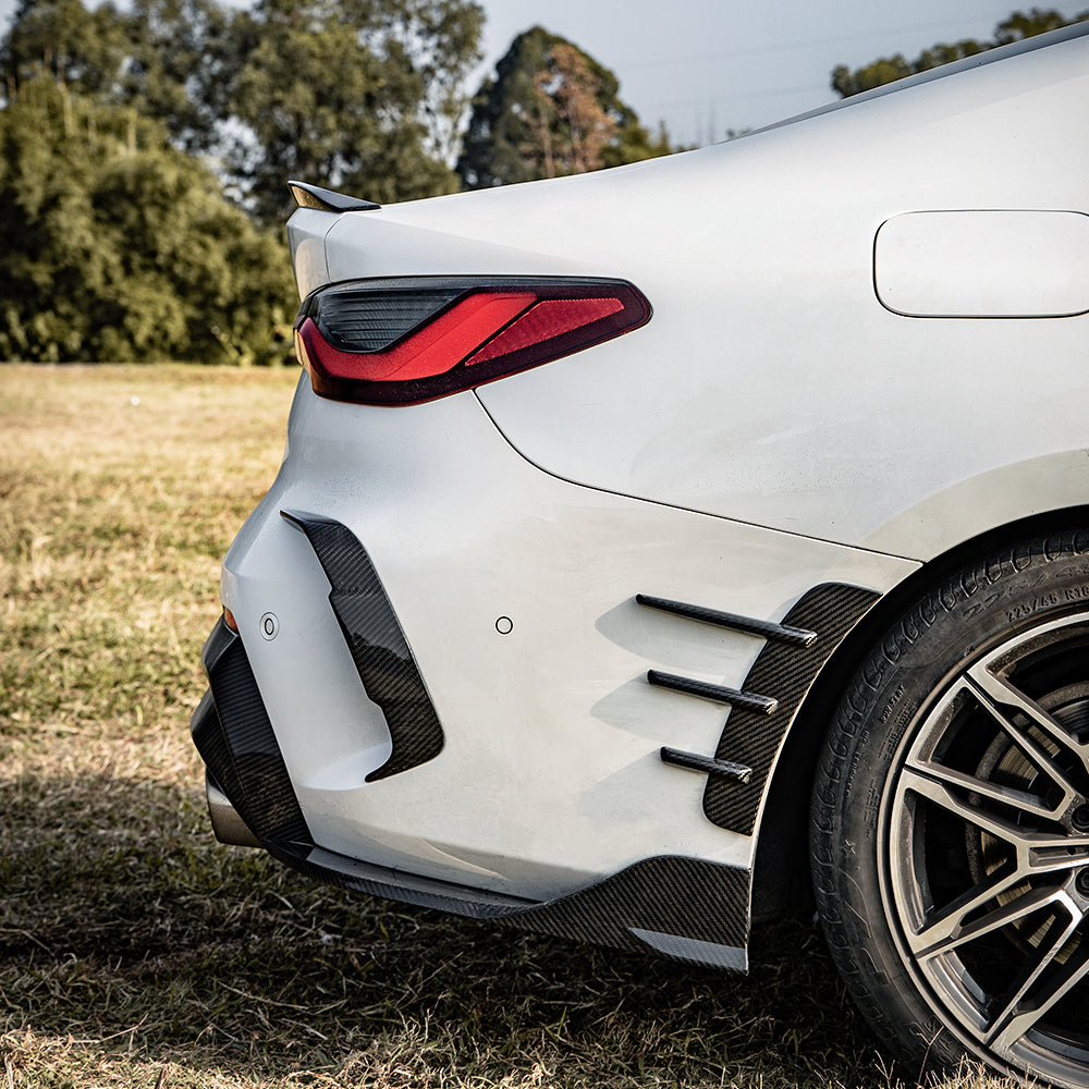 Kotflügelverbreiterung Heck passend für BMW 4er G22 G23   Sooqoo