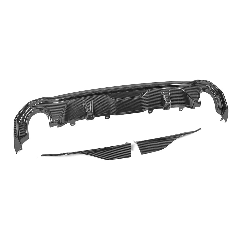 Heckdiffusor 3-teilig passend für BMW 4er G26   Sooqoo