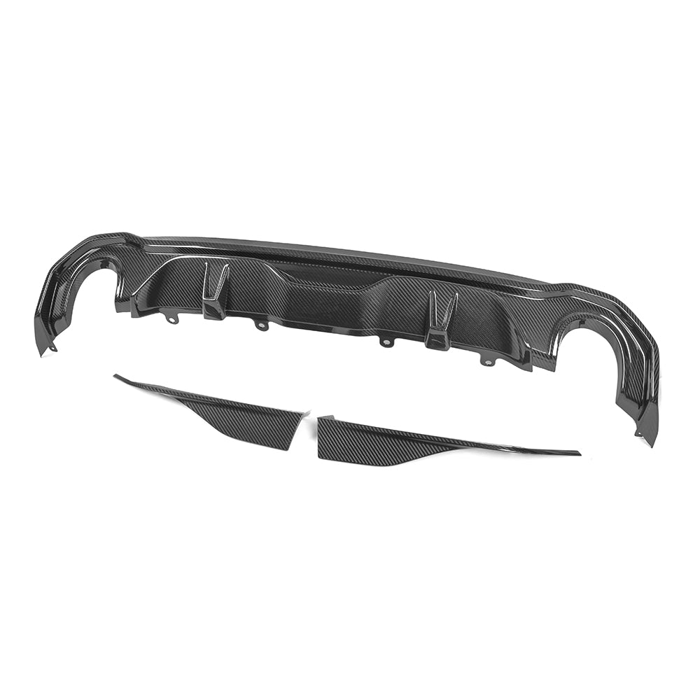 Heckdiffusor 3-teilig passend für BMW 4er G26   Sooqoo