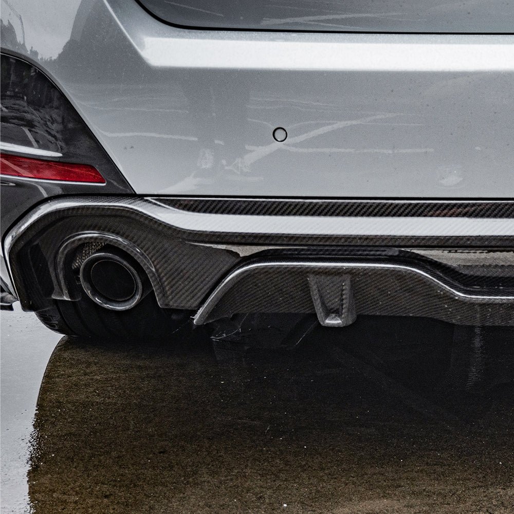 Heckdiffusor 3-teilig passend für BMW 4er G26   Sooqoo