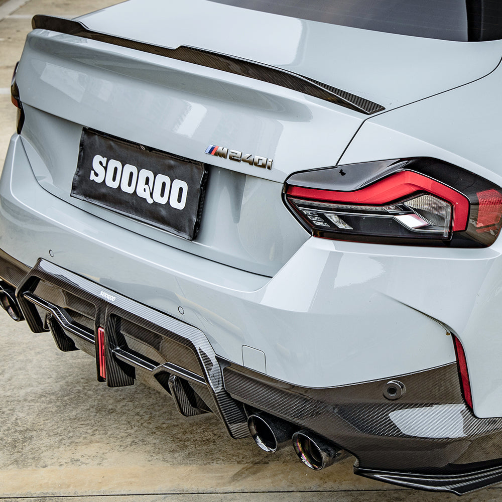 Heckspoiler "Ducktail" SQ-Style passend für BMW M2 G87 / 2er G42 M240i   Sooqoo