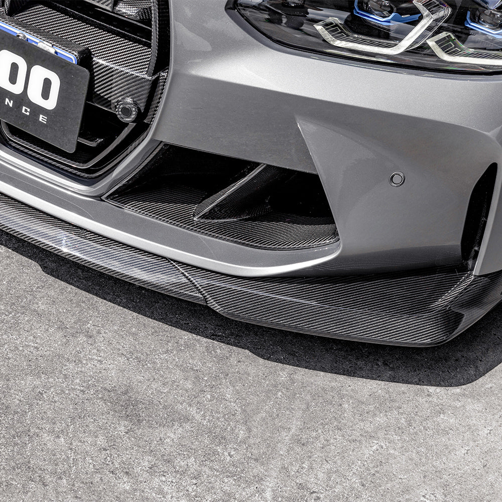 Frontlippe SQ-B Style passend für BMW M3 G80 G81 & M4 G82 G83 inkl.LCI   Sooqoo
