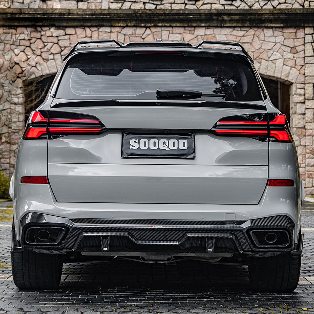 Heckdiffusor "SQ Style" passend für BMW X5 G05 Pre-LCI & LCI   Sooqoo
