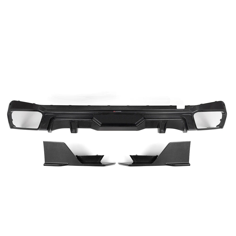 Heckdiffusor "SQ Style" passend für BMW X5 G05 Pre-LCI & LCI   Sooqoo