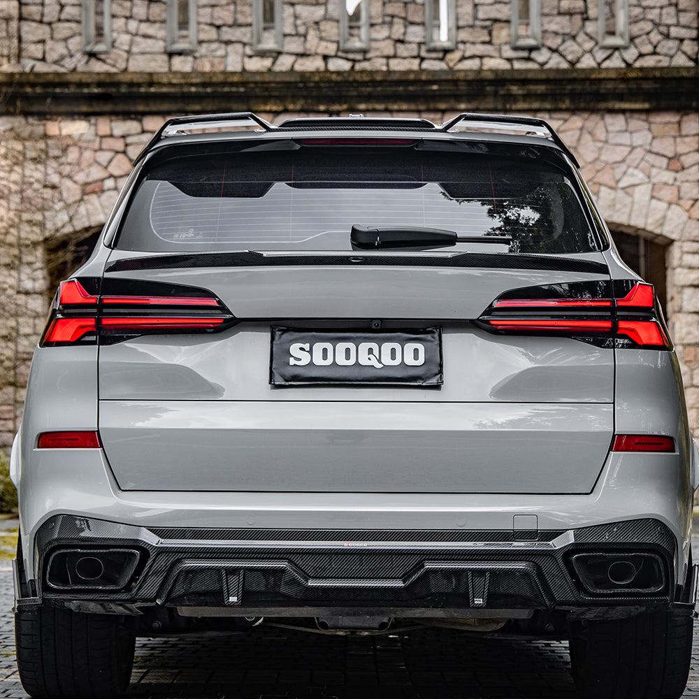 Abrisskante / Ducktail im "SQ Style" passend für BMW X5 G05+ LCI   Sooqoo