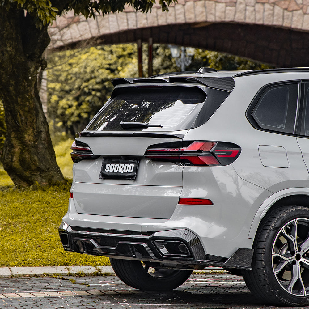Abrisskante / Ducktail im "SQ Style" passend für BMW X5 G05+ LCI   Sooqoo