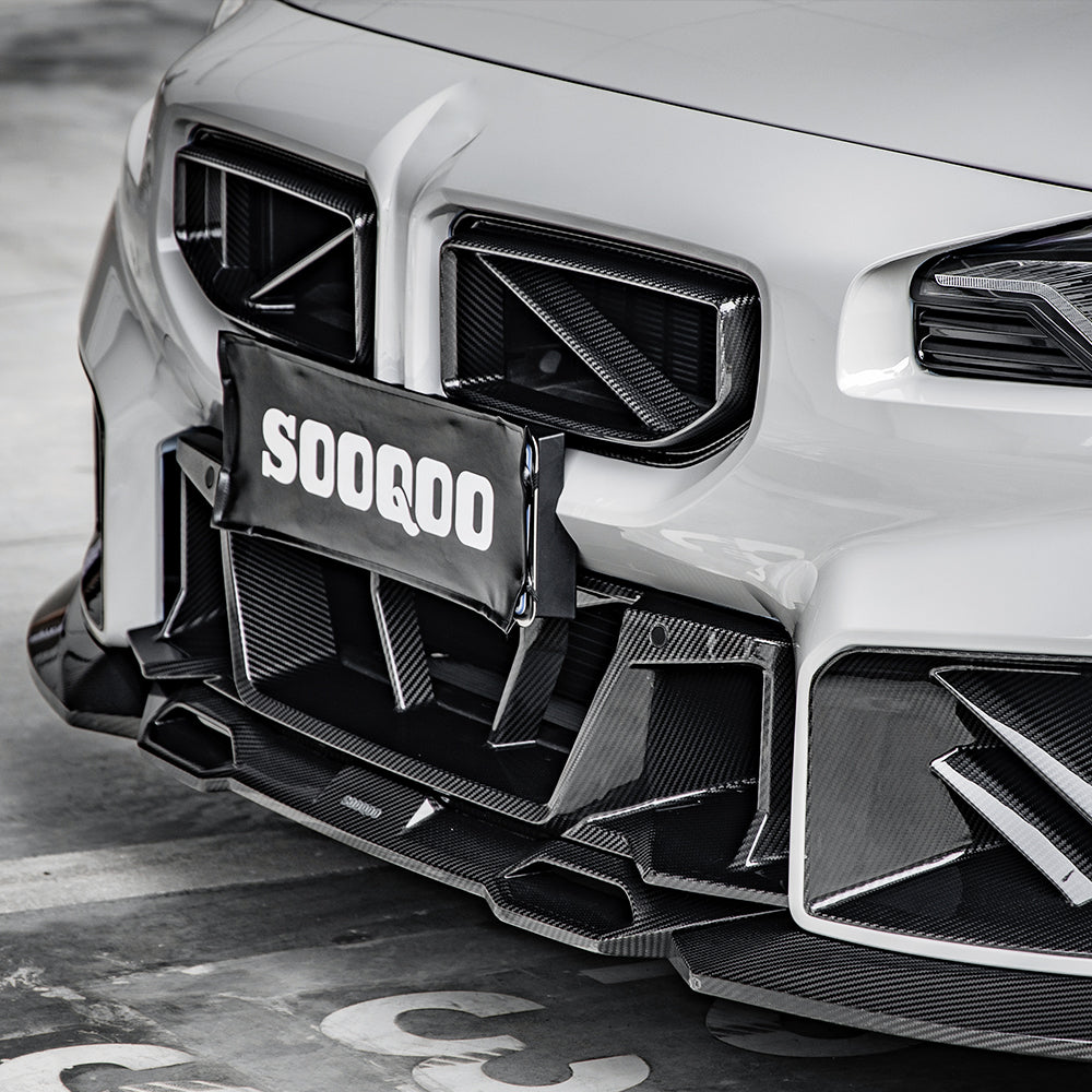 Front Kühlergrill passend für BMW M2 G87 - Sonderpreis - nur Kompatibel mit SOOQOO FRONTLIPPE   Sooqoo