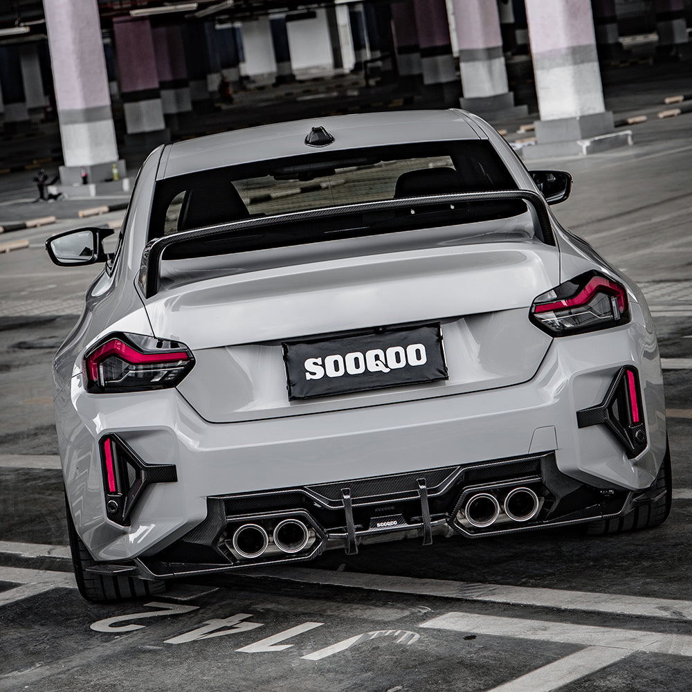 Heckstoßstangenaufsätze passend für BMW M2 G87   Sooqoo