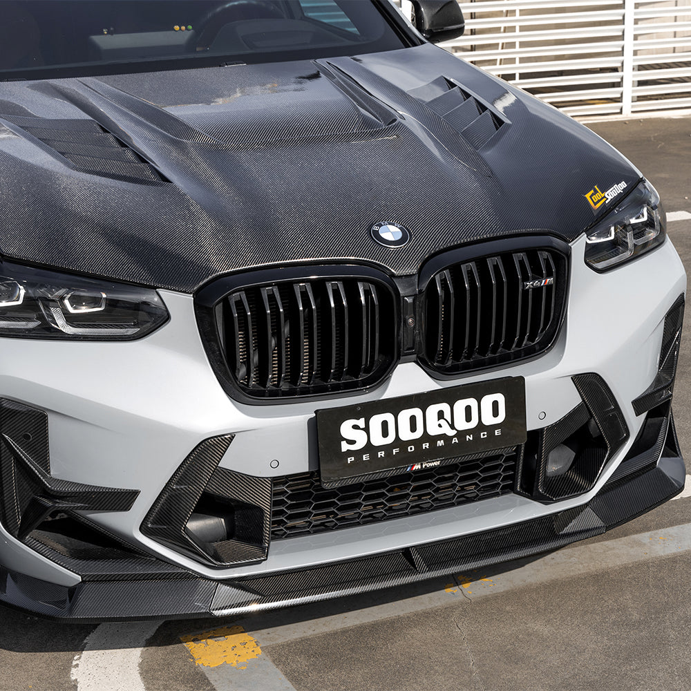 Frontlippe Lippe SQ-B passend für BMW X3M (F97) X4M (F98) LCI SQ Style B   Sooqoo
