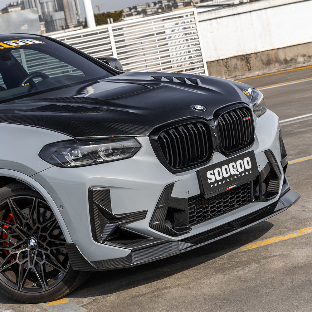 Frontlippe Lippe SQ-B passend für BMW X3M (F97) X4M (F98) LCI SQ Style B   Sooqoo