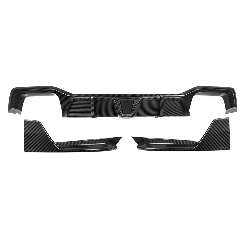 Heckdiffusor passend für BMW X4M F98 LCI   Sooqoo