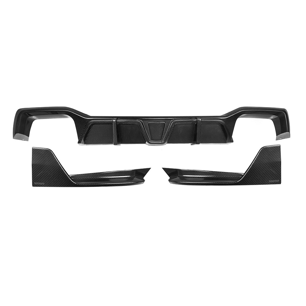 Heckdiffusor passend für BMW X4M F98 LCI   Sooqoo