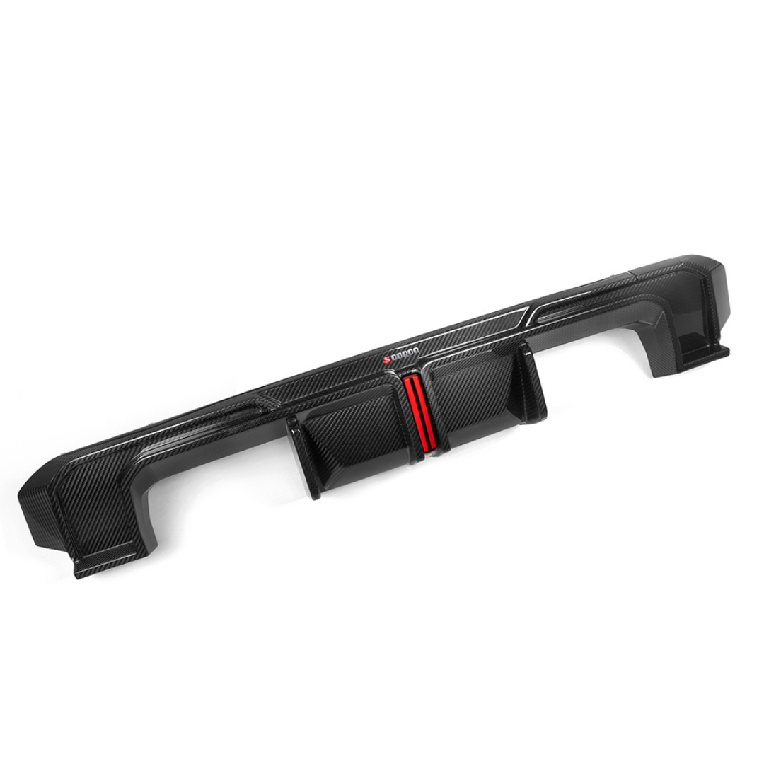 Heckdiffusor mit Bremslicht passend für BMW M3 G80 G81 & M4 G82 G83   Sooqoo